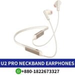 Baseus Bowie U2 Pro Neckband_ Versatile, durable, and wireless earphones for extended music enjoyment. U2-PRO-Earphones Shop in Bd