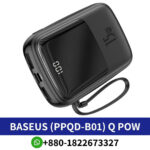 Baseus PPQD-B01 Q pow 3A 15W, Baseus (PPQD-B01) Q pow 3A 15W 10000 mAh Digital Display Power Bank with Built-in Lightning Cable Price In Bangladesh, Baseus (PPQD-B01) Q pow 3A 15W 10000 mAh Digital Price At Bd, Baseus (PPQD-B01) Q pow 3A 15W 10000 Price At BD, 15W 10000 mAh Digital Display Power Bank with Built-in Price In BD, Power Bank with Built-in Lightning Price In Bangladesh,