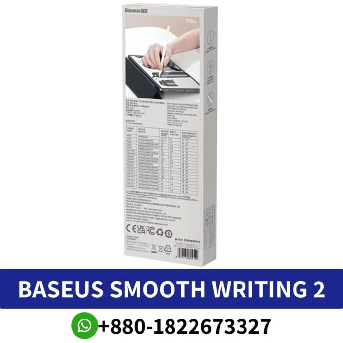 Baseus Smooth Writing Capacitive Stylus Tips (2 PCS) Price in Bangladesh, BASEUS Smooth Writing 2 Series Active+Passive Stylus Price in Bangladesh, BASEUS Smooth Writing 2 Price In BD, Baseus Smooth Writing Capacitive Stylus Tips（2pcs） Baseus Smooth Writing Capacitive Stylus Tips, Apple Pencil 1&2 (2 Pcs),