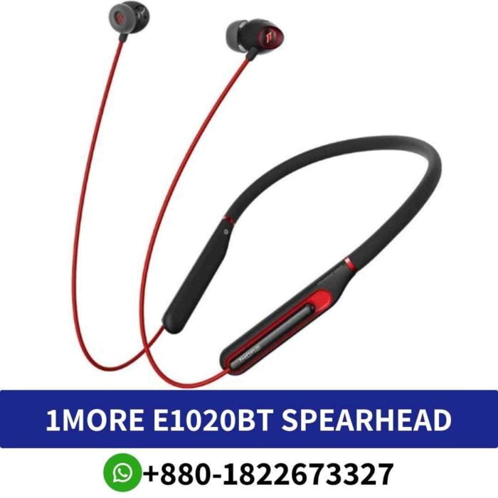 Best 1MORE E1020BT Wireless in-ear headphones with durable build, 6-hour battery, and Bluetooth connectivity for versatile use shop in bd