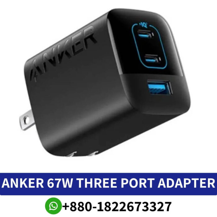 Best ANKER 67W Three Port Adapter (A2674)