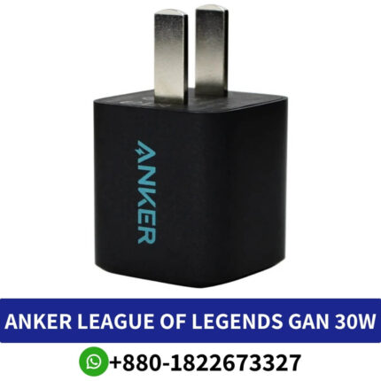 Best ANKER League of Legends GaN 30W Type-C PD PIQ Charger – A9522