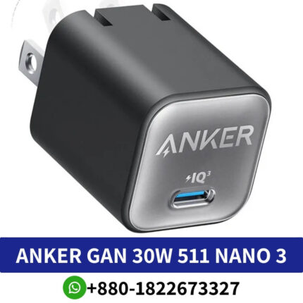Best ANKER USB C GaN Charger 30W 511 Charger Nano 3