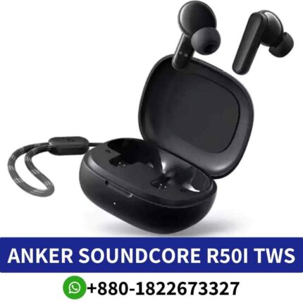 Best Anker Soundcore R50i TWS Wireless Earbuds, designed to provide immersive sound wireless connectivity for on-the-go listening shop near me