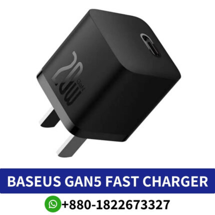 Best BASEUS GaN5 Fast Charger Adapter 1C 20W CN