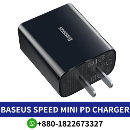 Best BASEUS Speed Mini PD Single Type-C Quick Charger 18W