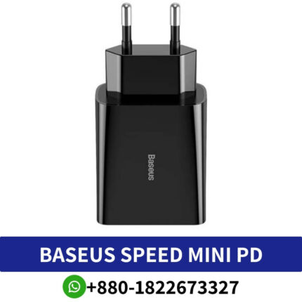 Best BASEUS Speed Mini PD Single Type-C Quick Charger 18W EU (CCFS-X01)