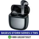 Best BASEUS Storm Series 3 TWS true wireless stereo Earphones shop in bd, offer a truly wireless experience with advanced features shop near me
