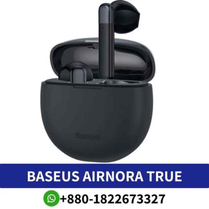 Best Baseus AirNora_ True wireless earphones shop in bd,with Bluetooth 5.0, AAC codecs, and waterproof design for active lifestyles Shop near me