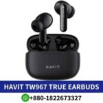 Best HAVIT TW967 True Wireless Stereo (TWS) Bluetooth Version_ Not specified, Charging Interface_ USB-C Battery Life_ Not specified shop in BD