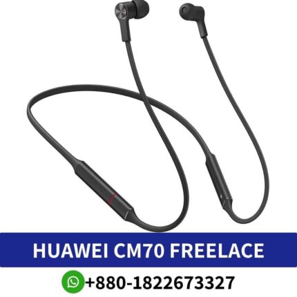 Best Huawei CM70-C Wireless earphones with premium sound quality and comfortable fit for active lifestyles shop near me. cm70-c-neckband shop in-bd