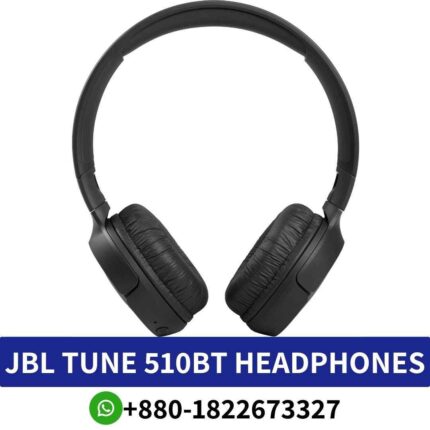 Best JBL Tune 510BT Wireless headphones shop in bd, offering powerful sound and comfortable fit for extended listening sessions shop near me