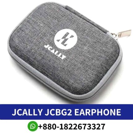 Best JCALLY JCBG2 Earphone Carrying Case Price in Bd. Portable storage bag various small items including earphones, charger shop near me