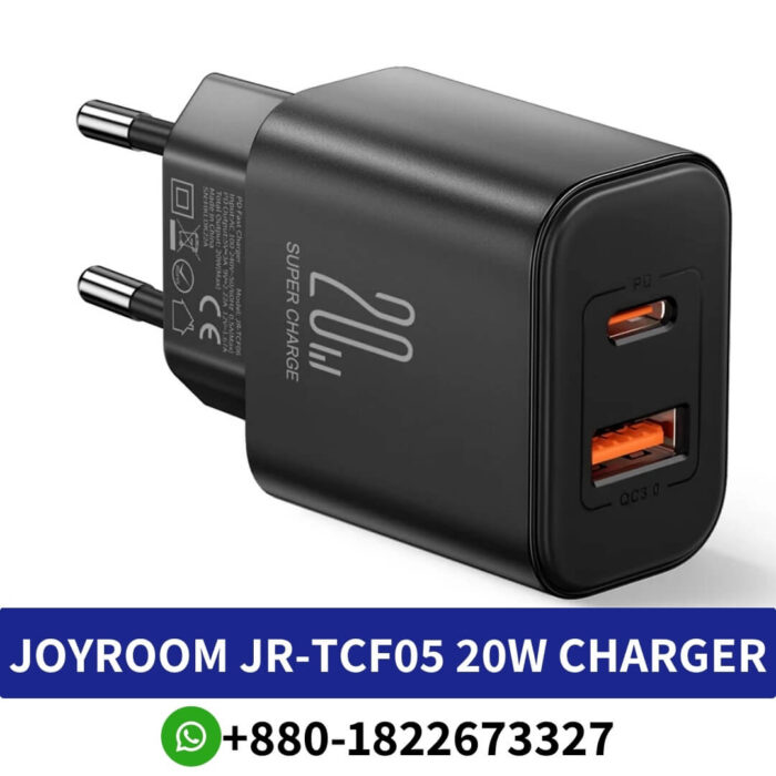 Best JOYROOM JR-TCF05 Flash Series 20W A+C Dual-Port Charger