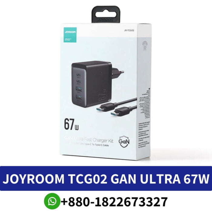 JOYROOM TCG02 GaN Ultra 67W 2C2A Fast Charger