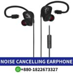 Best KZ ZS3 Dynamic Sound In-Ear Earphones with Microphone, No Active Noise Cancellation shop near me, ZS3 Noise-In-Ear-Earphone shop in Bd
