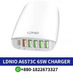 Best LDNIO A6573C 65W Desktop USB Charger