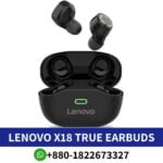 Best LENOVO X18 Earbuds Dynamic sound, waterproof design, Bluetooth connectivity make a versatile choice. x18-true-wireless-earbuds shop in bd