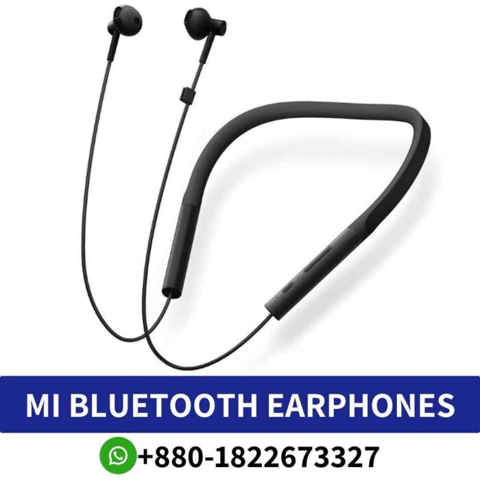 Best MI_XIAOMI Bluetooth neck band Earphones offers hands-free calls, wireless music, and sleek design for daily activities shop in bangladesh