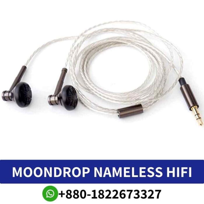 Best MOONDROP Nameless Dynamic HiFi Earphone shop in bd. Not specified Frequency Response Dynamic Driver Type Universal shop near me