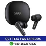 Best QCY T13X TWS Earbuds _Experience seamless wireless audio with, featuring advanced technology long battery life._qcy t13x earbuds shop in BD