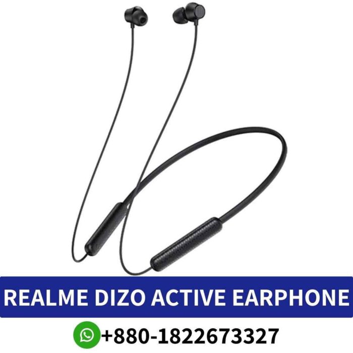 Best REALME DIZO WIRELESS_ 23-hour playback, premium sound, durable design, seamless connectivity, customizable controls shop in bd