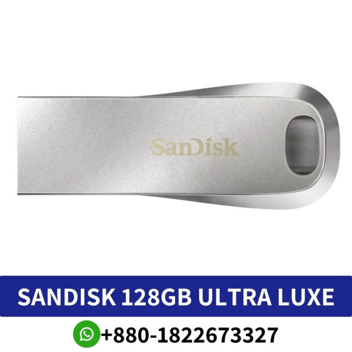 Best SANDISK 128GB Ultra Luxe USB 3.1 Metal Silver Pen Drive