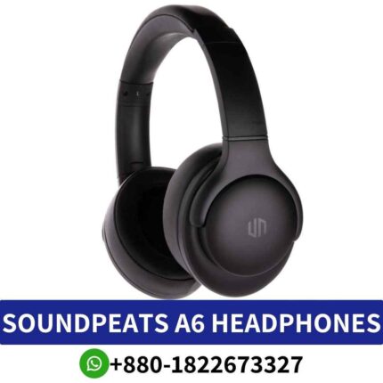 Best SOUNDPEATS A6 Hybrid Active Noise Cancelling Headphones combine cutting-edge technology with premium sound for shop near me