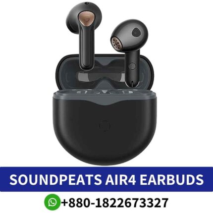 Best SOUNDPEATS Earbuds Wireless earbuds with touch controls, IPX4 rating, aptX codec support for premium sound.IPX4 Earbuds shop near me