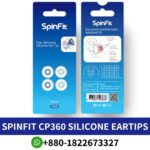 Best SPINFIT CP360_ Secure silicone ear tips for true wireless earphones, enhancing bass and ensuring comfort. SPINFIT CP360-Silicone Shop in Bd