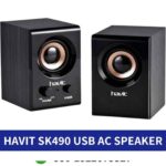 Best Stylish design, powerful sound; HAVIT SK490 Speaker delivers exceptional clarity and bass. SK490-USB-AC-power-speaker shop in bd