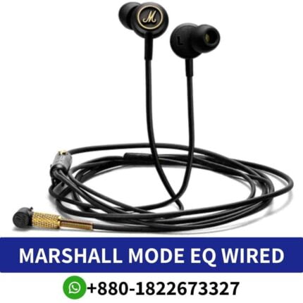 Best The Marshall Mode EQ Wired in-Ear Headphones deliver powerful sound with adjustable EQ settings for personalized audio