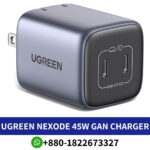 Best UGREEN Nexode 45W GaN 2-Port USB-C Wall Charger