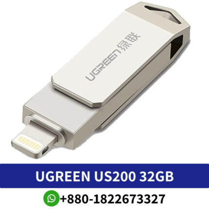 Best UGREEN US200 32GB USB 2.0 Gold OTG Pen Drive for iPhone and iPad