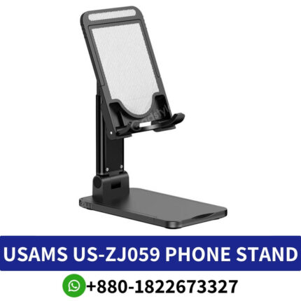 Best USAMS US-ZJ059 Retractable Foldable Desktop Phone/Tablet Stand