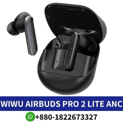 Best WIWU AIRBUDS PRO 2_ Bluetooth earbuds with HD sound, noise cancelling, and ultra-long battery life. Airbuds-Pro-2-Lite-Anc Shop in Bd