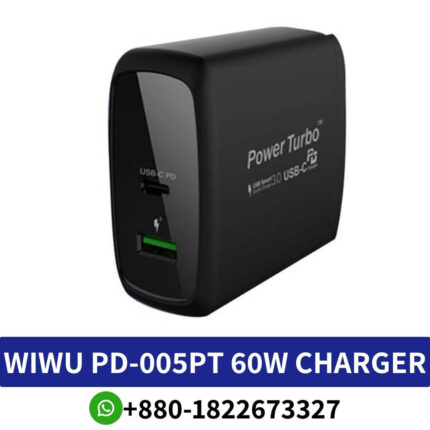 Best WIWU PD-005PT 60W Power Dual Output Charger