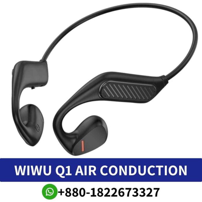 Best WIWU Q1 Wireless Bluetooth Sports Earphone Shop in Bangladesh. Wiwu Q1 earphones are perfect companion, providing audio shop near me
