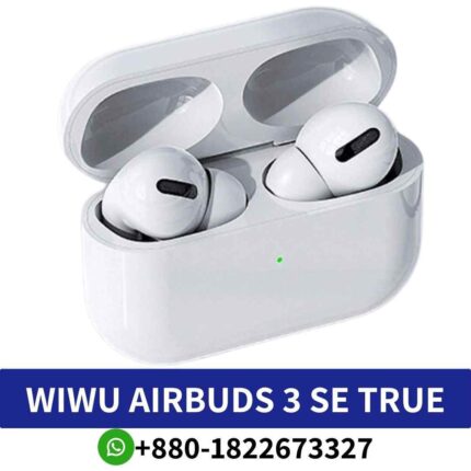 Best WiWU Airbuds 3 SE True Wireless Earbuds offer convenience and versatility for your listening needs. WIWU Airbuds 3 Se shop in Bd