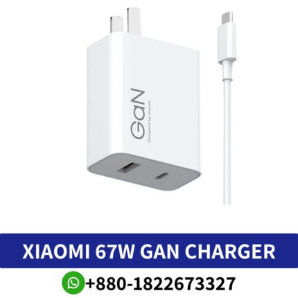 Best XIAOMI 67W GaN Charger with USB-C Cable