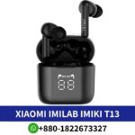 Best XIAOMI Imilab Imiki T13_ Wireless earbuds with Bluetooth 5.2, 8mm drivers, and IPX5 waterproof rating. T13-tws-earphone-shop in Bangladesh