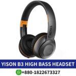 Best YISON B3 High Bass Headset Headphones, Sound Quality_ Powerful bass for immersive audio,Compatible with various devices shop near me