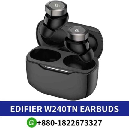 Best _Edifier W240TN Wireless earbuds with ANC, 25-hour playtime, and IP55 waterproof rating._ W240TN wireless-noise earbuds shop near me