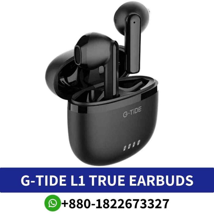 Best _G-TiDE L1 TWS True Wireless Earbuds_ Seamless connectivity, impressive sound, and comfortable wear for on-the-go use shop in Bangladesh
