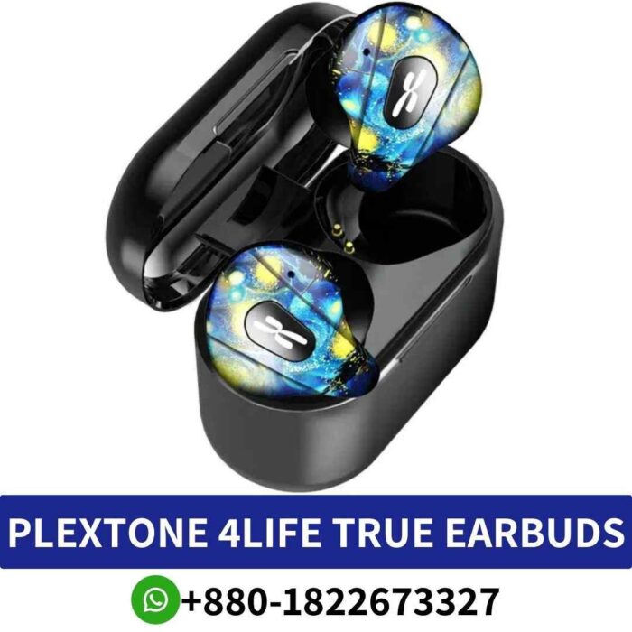 Best _PLEXTONE earbuds 4Life True Wireless Earbuds Price in Bangladesh. Dynamic sound, active noise cancellation, Bluetooth 5.0, shop near me
