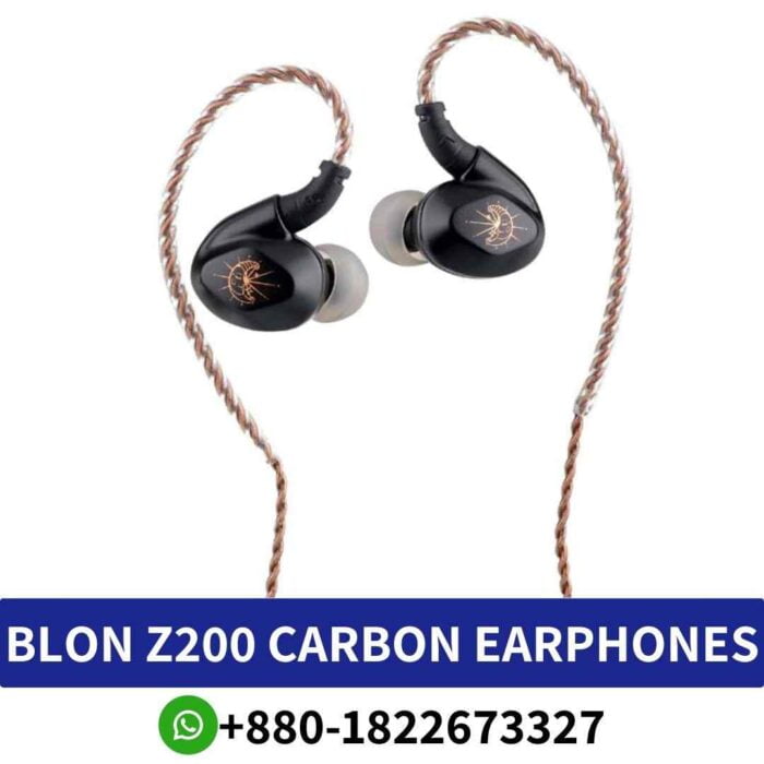 Blon Z200-driver-in-ear-earphones Price in Bangladesh, BLON Z200_ Rich, detailed sound with 10mm carbon diaphragm driver shop near me (2)