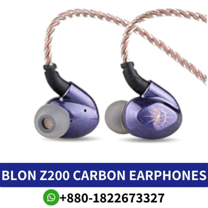 Blon Z200-driver-in-ear-earphones Price in Bangladesh, BLON Z200_ Rich, detailed sound with 10mm carbon diaphragm driver shop near me