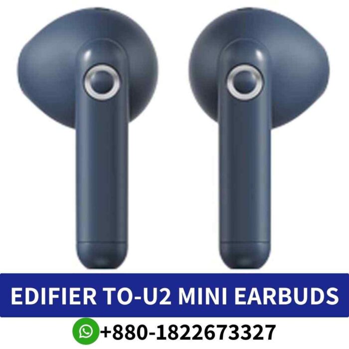 EDIFIER TO-U2_ Compact wireless earbuds with dynamic sound and long-lasting battery life. To-U2-Mini-True-Wireless-Earbuds shop in bd