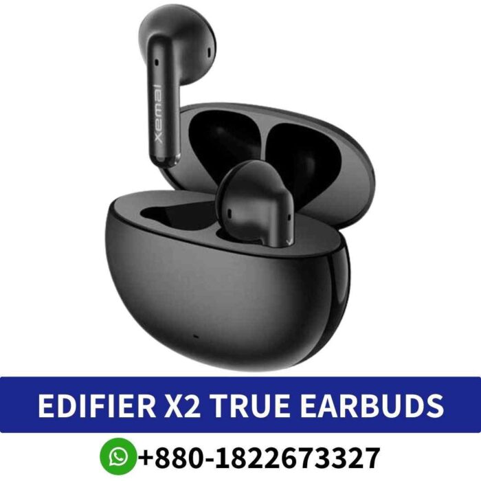Edifier X2 True Wireless Earbuds Price In Bangladesh.edifier X2 True Wireless Earbuds_ Dynamic Sound, Comfort Fit, Extended Playback Shop In Bd