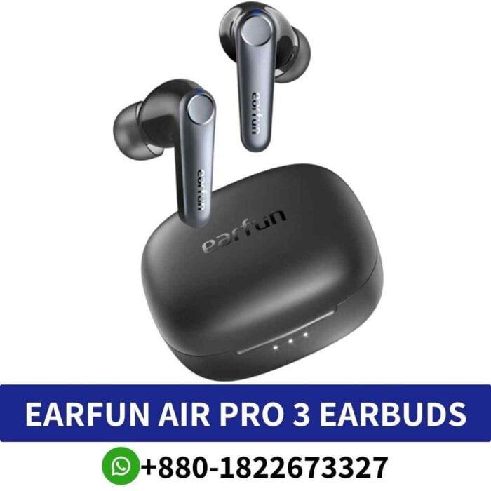 EarFun Air Pro 3_ Experience advanced ANC, Hi-Res Audio, and up to 45-hour playtime for immersive listening._ AIR-PRO-3-Earbuds Shop in Bd